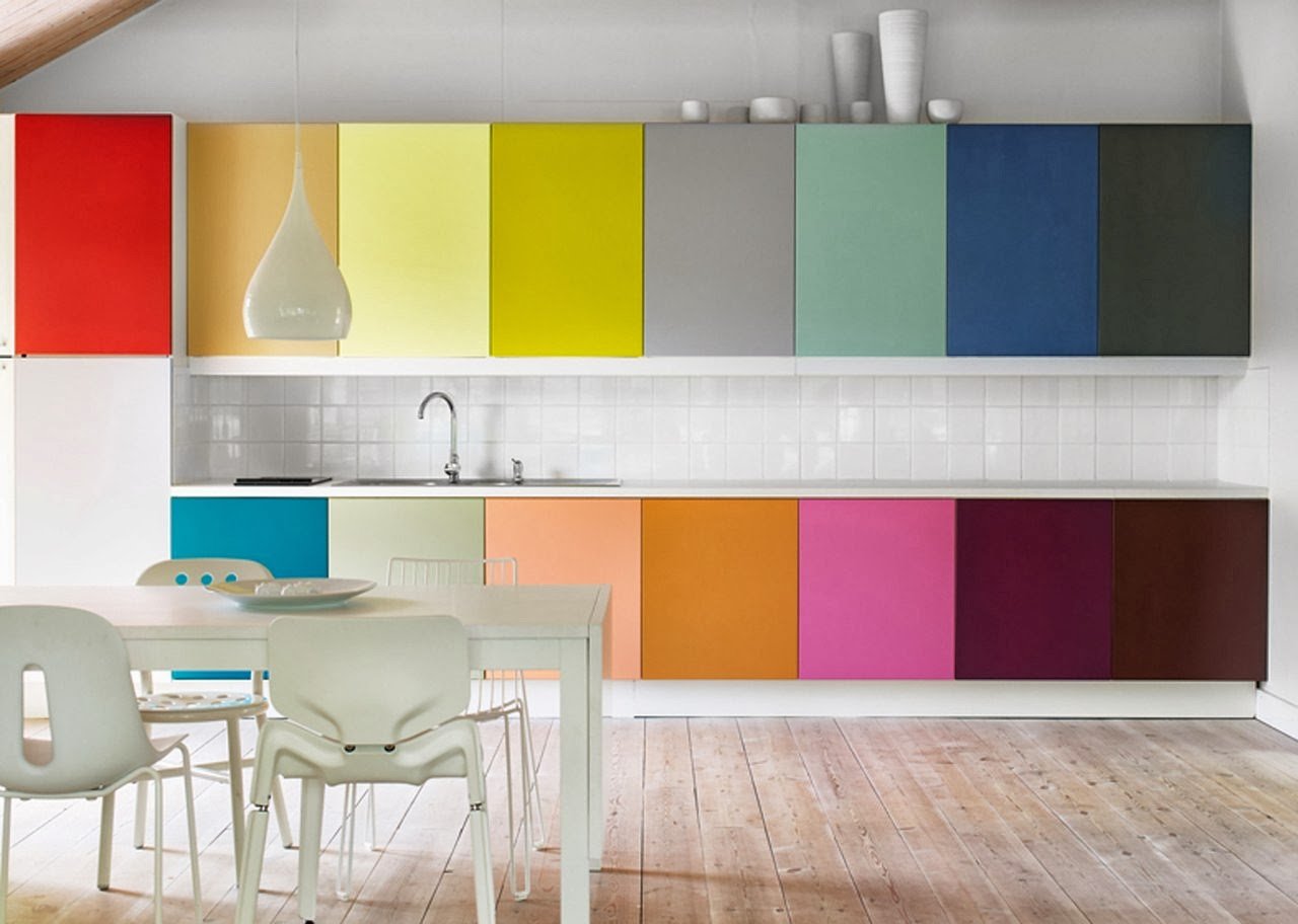 colorful kitchen decor