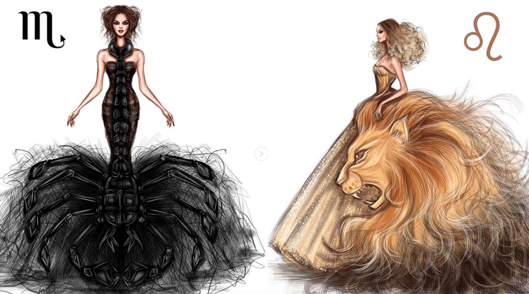 Платье по знаку зодиака. Anastasia kosyanova знаки зодиака. Хейден вильямс знаки зодиака. Ловчая времени наряды знаки зодиака. Платья в стиле знаков зодиака.