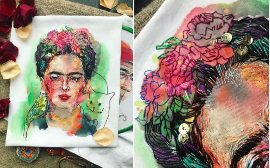 ≡ Таисия Ковалева: художник, который «рисует» вышивкой 》 Her Beauty