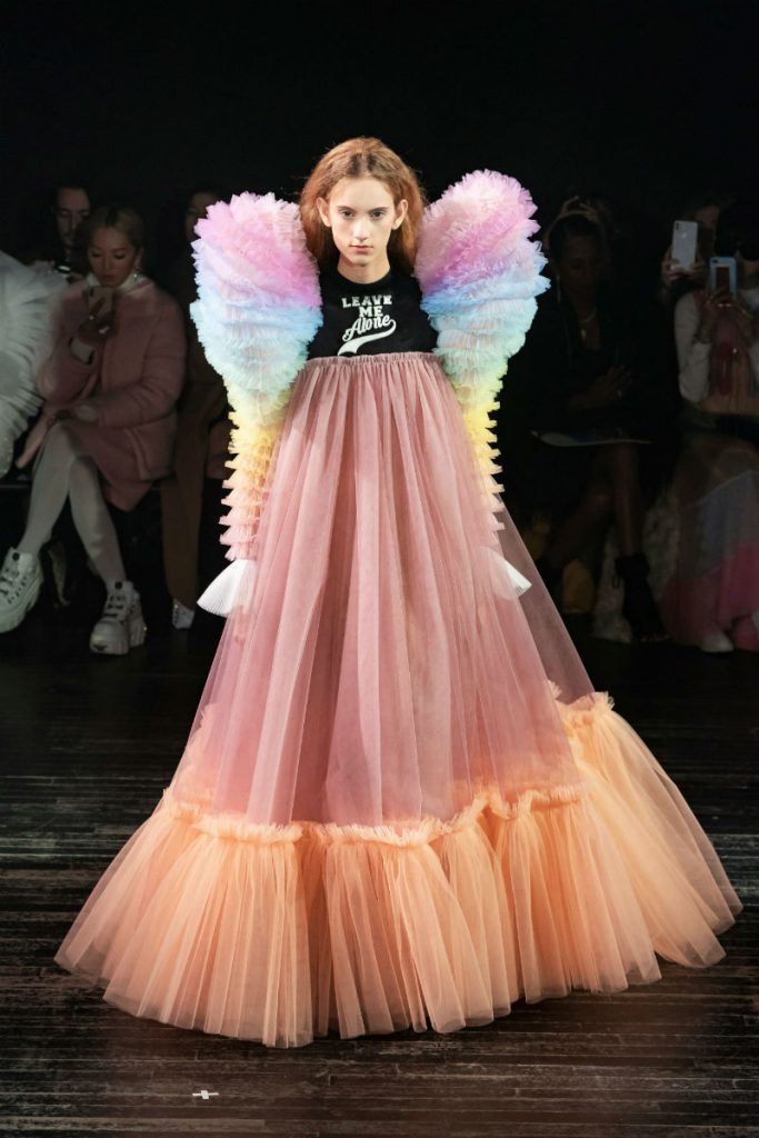 Viktor & Rolf’s Hilarious Meme Dresses Are Our Feminist Heroes