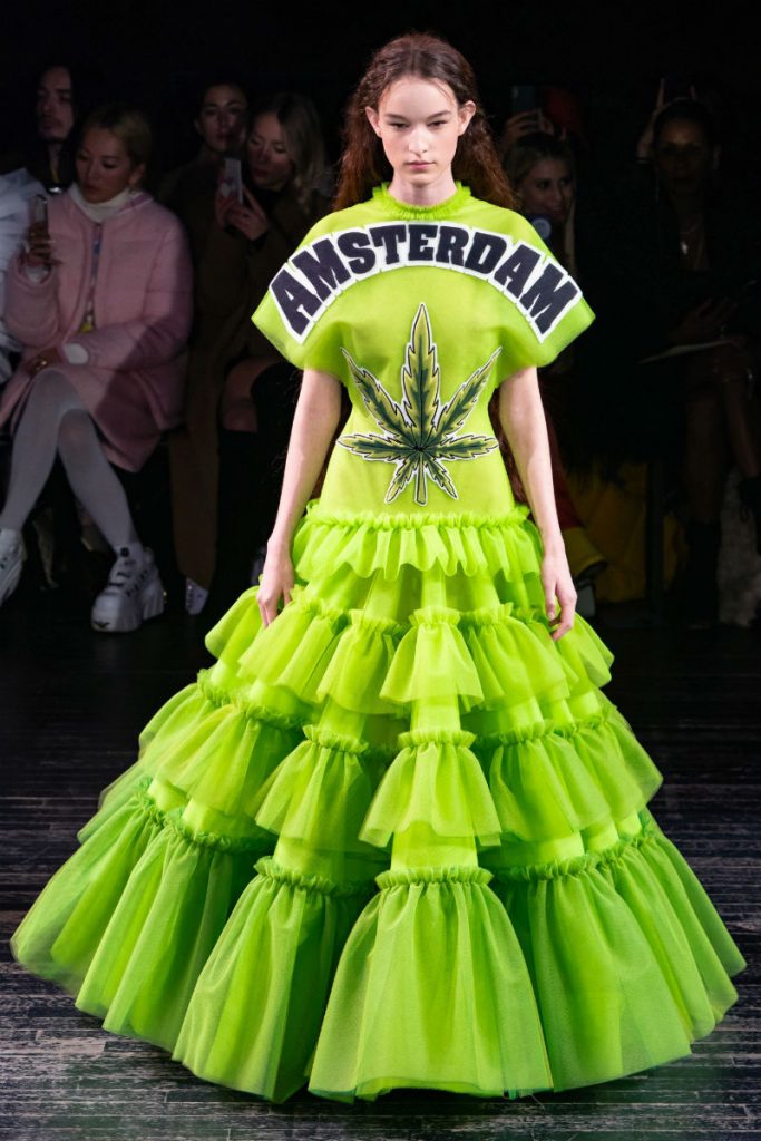 Viktor & Rolf’s Hilarious Meme Dresses Are Our Feminist Heroes