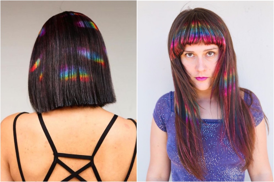 12 Rainbow Hair Color Ideas To Rock This Spring