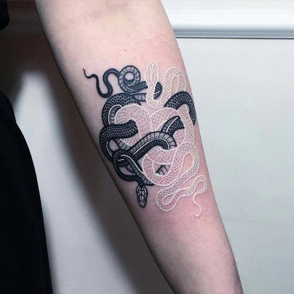 10 White Tattoo Ideas That Are Just The Coolest