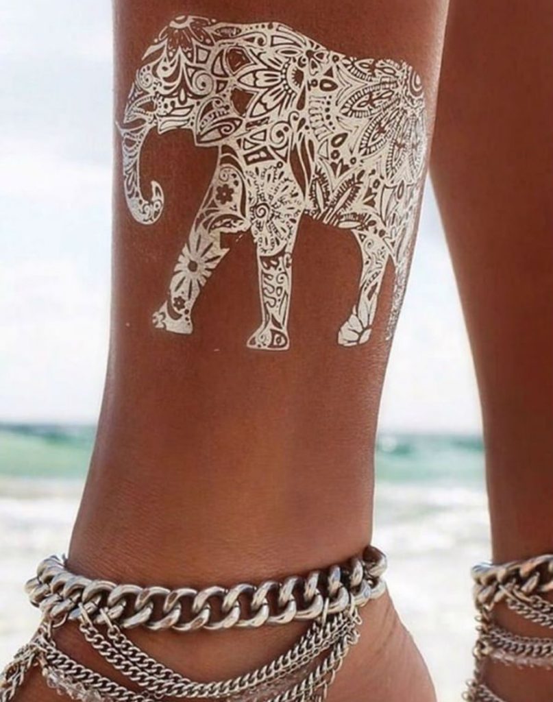 10 White Tattoo Ideas That Are Just The Coolest