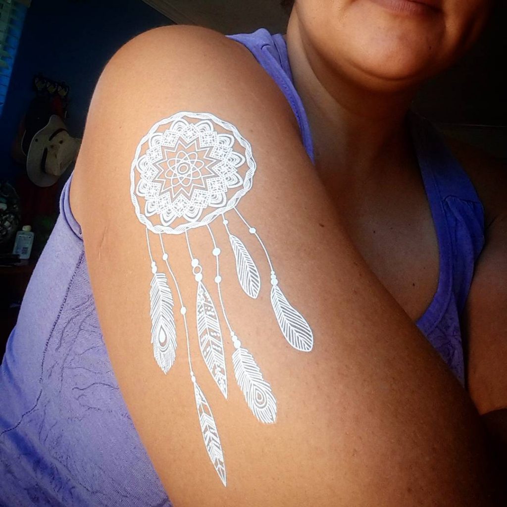 10 White Tattoo Ideas That Are Just The Coolest