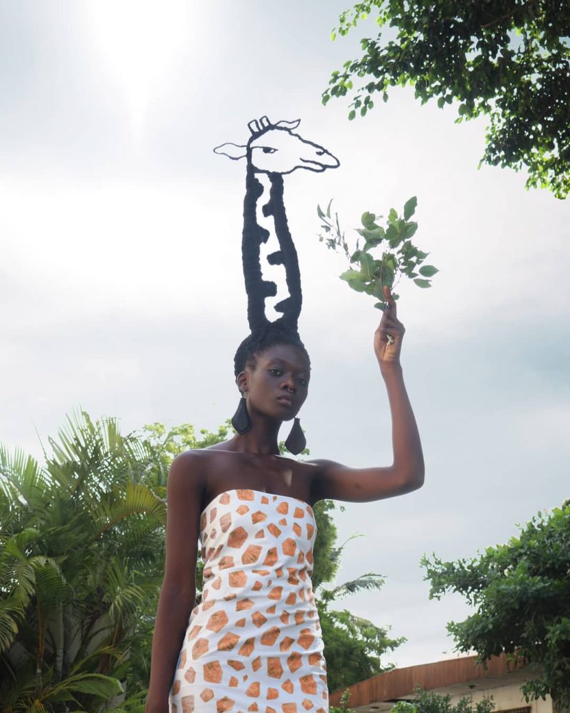 Ivory Coast Artist Builds Powerful Sculptures From Her Hair
