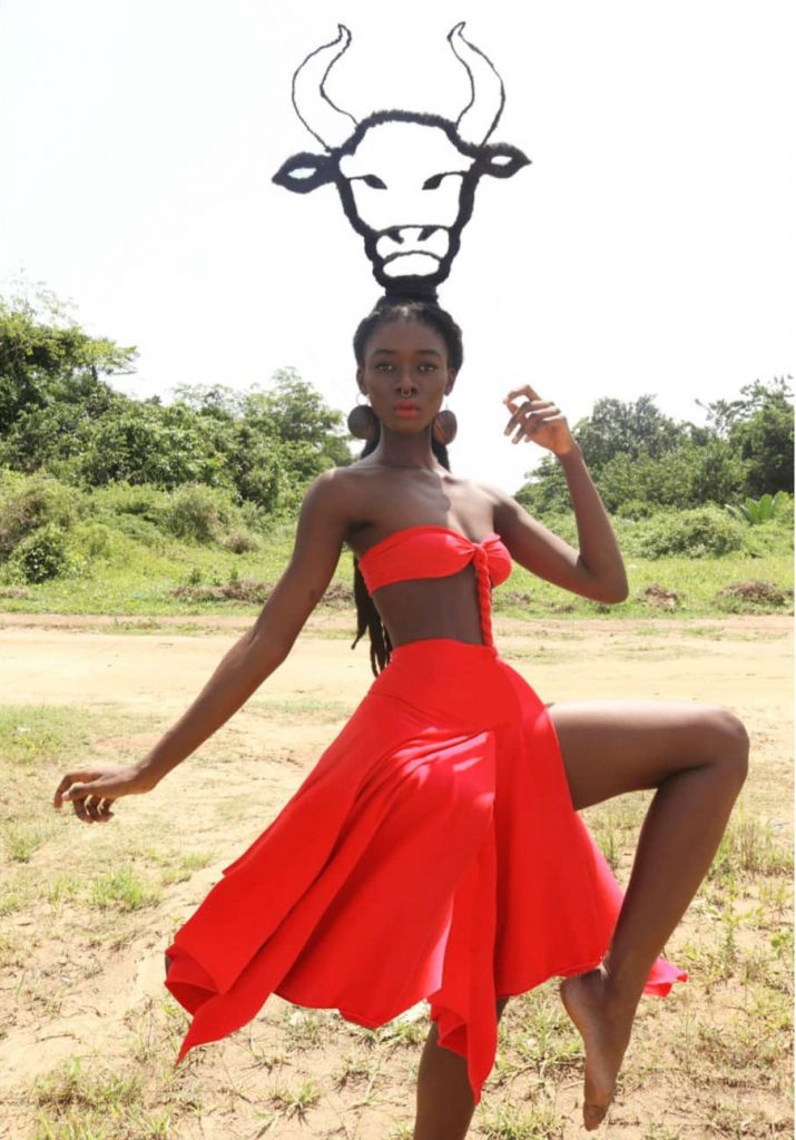 Ivory Coast Artist Builds Powerful Sculptures From Her Hair