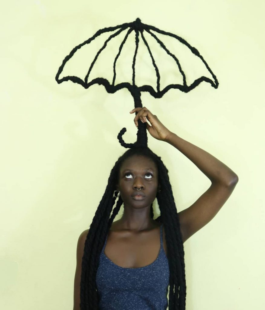 Ivory Coast Artist Builds Powerful Sculptures From Her Hair
