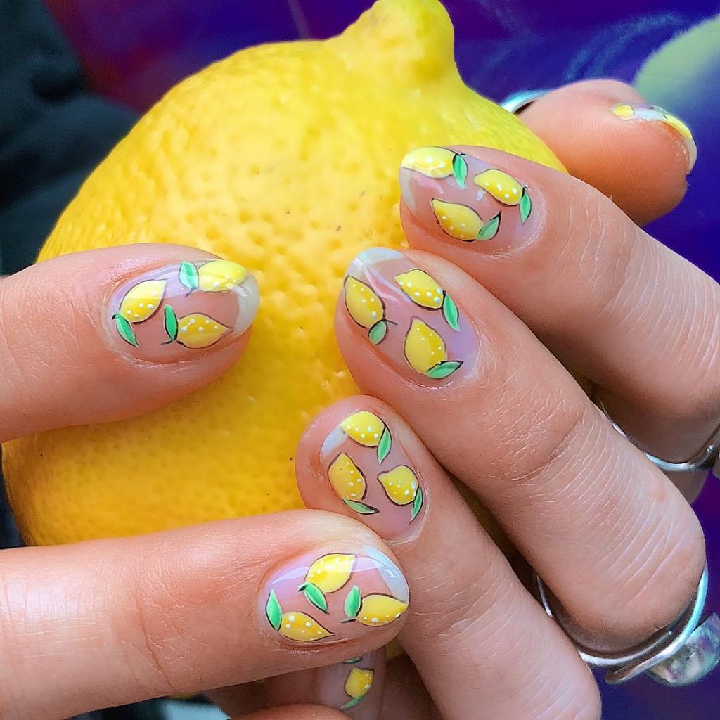 Negative Space Nail Art Is All The Rage This Summer