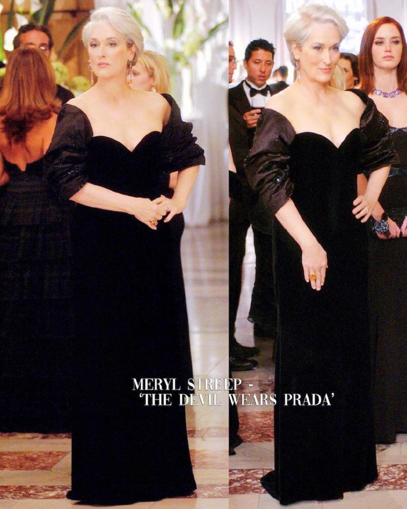 Meryl Streep – The Devil Wears Prada | 15 Iconic Movie Dresses You Wish You Could Wear | HerBeauty