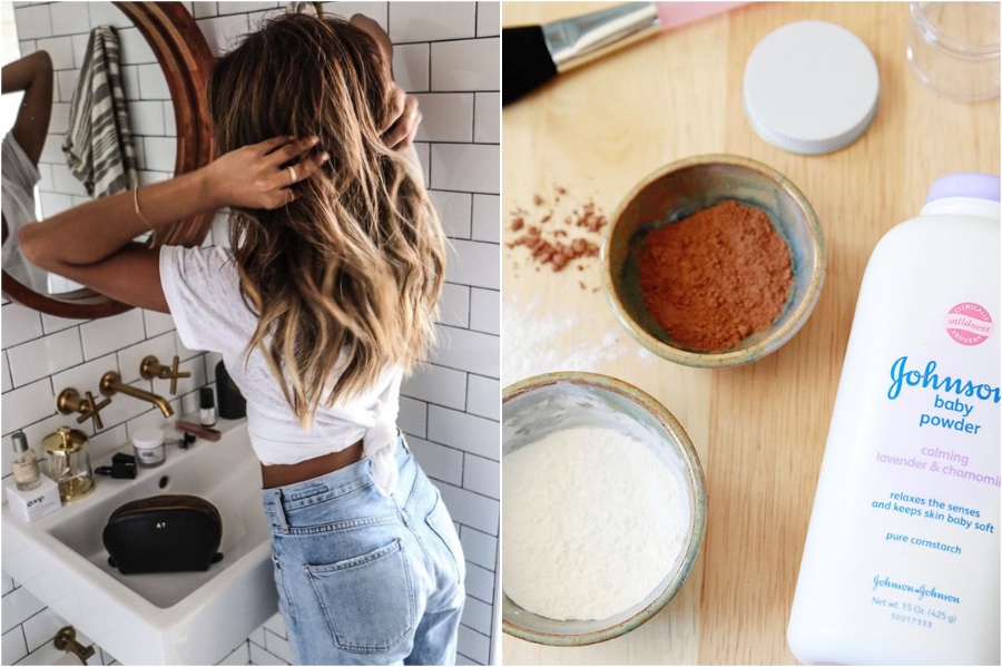 Baby Powder As Dry Shampoo | 7 Beauty Tips From Your Grandma | Her Beauty