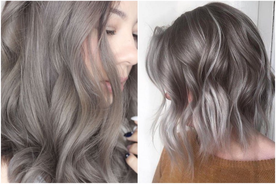 Ash-gray | How To Get Silver Hair: The Ultimate Guide to Dyeing Your Hair Her Beauty