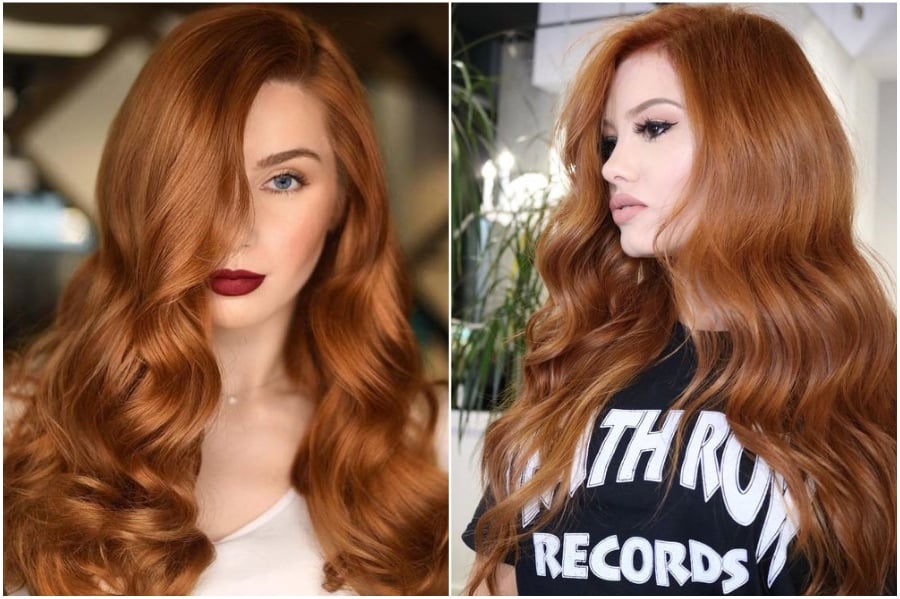 Copper-Gold | 15 Trendy Red Hair Ideas To Try | Her Beauty