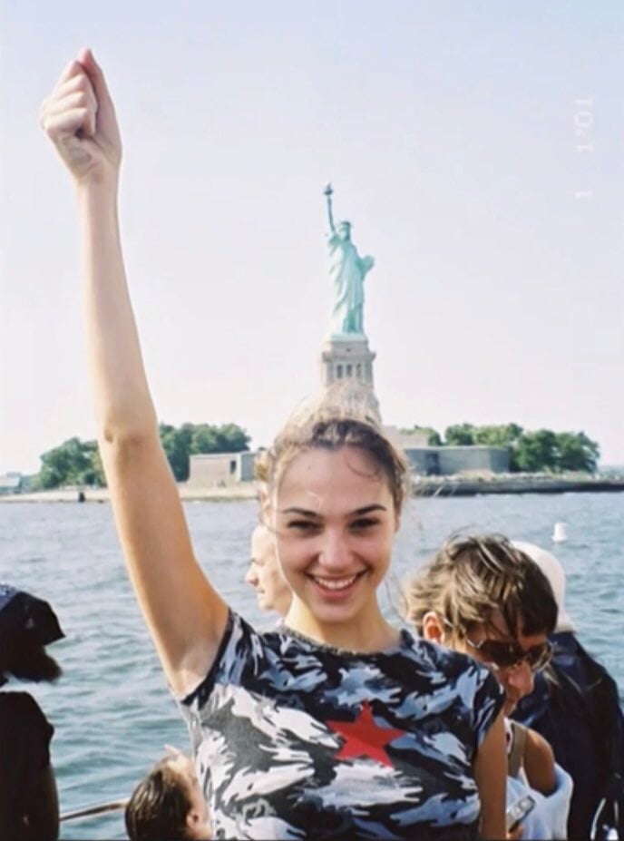 statue liberty gal Gadot | 7 Crazy Expensive Things Gal Gadot Has Bought | Her Beauty