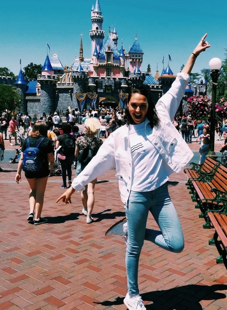 Gal Gadot in Disneyland | 7 Crazy Expensive Things Gal Gadot Has Bought | Her Beauty