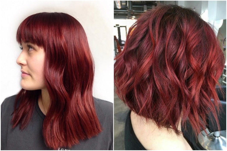 Ruby Red | 15 Trendy Red Hair Ideas To Try | Her Beauty