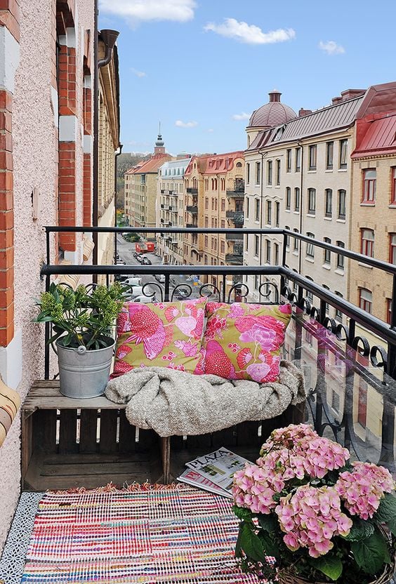 Pillows Balcony #1 | 10 Cozy Balcony Ideas | Her Beauty