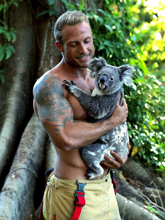 Hot Aussie Firefighters and Animals In 2020 Charity Calendar Melt Our Hearts