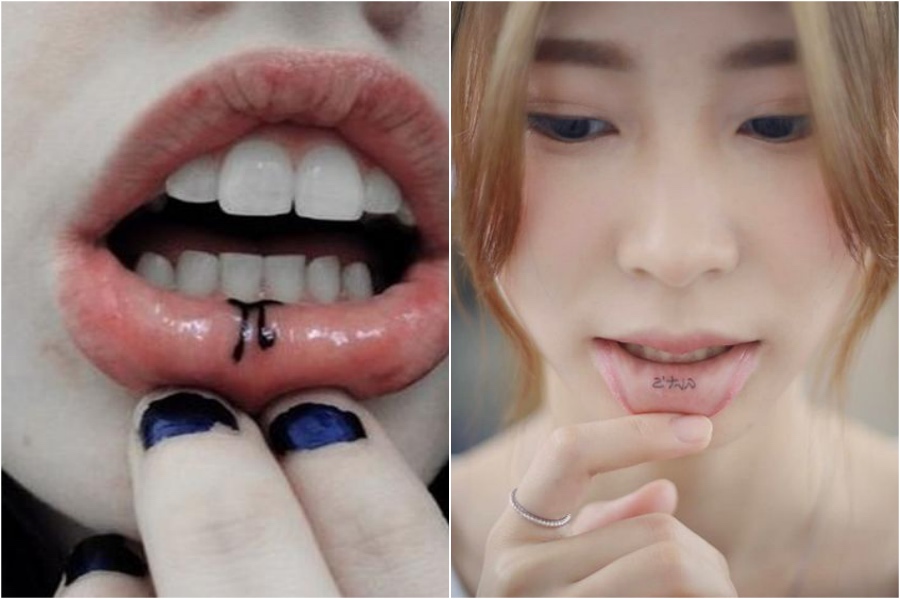 28 Cute Lip Tattoo Ideas For Girls