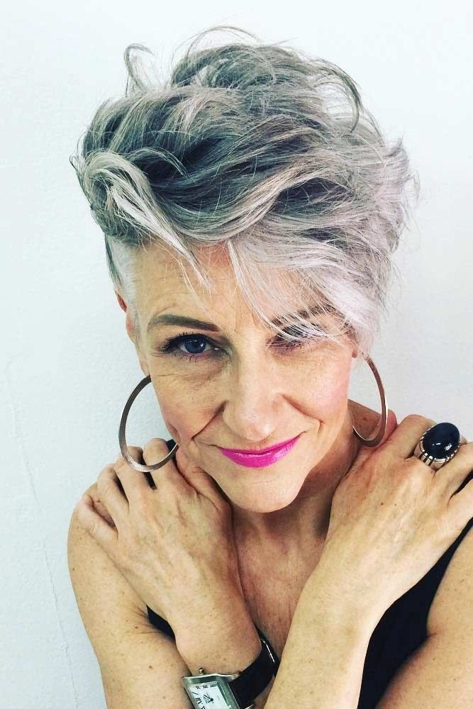 Short undercut pixie | Short Hairstyles For Women Over 50 | Her Beauty