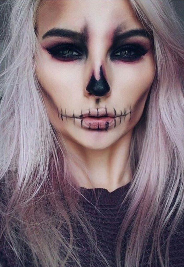 11 Creepy and Cool Halloween Makeup Ideas to Try This Year