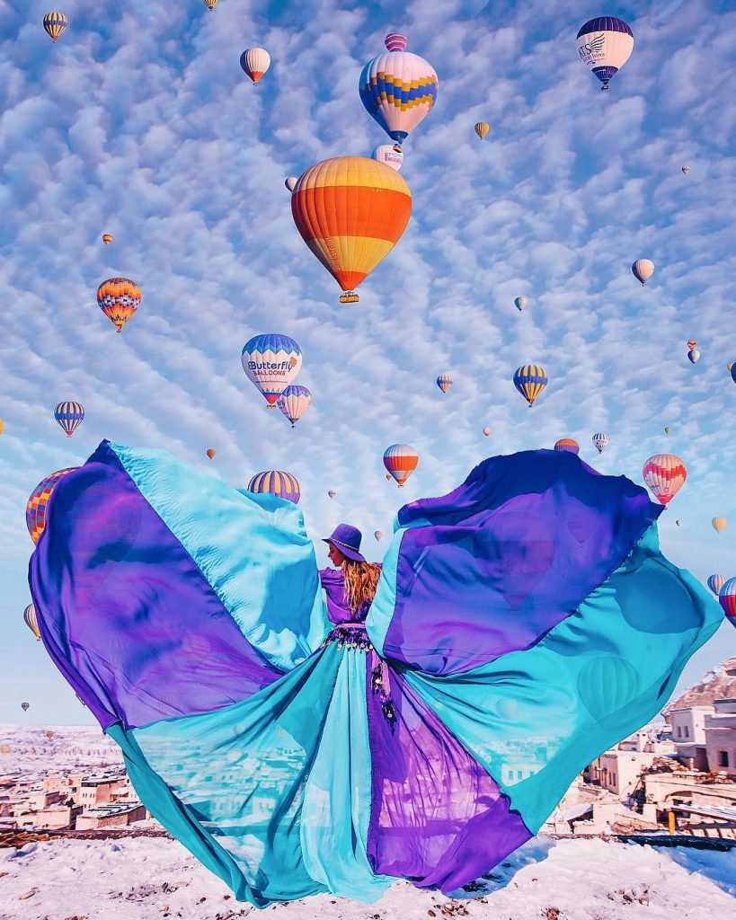 Photographer Shoots Dreamy Gowns Against Jaw-Dropping Scenery
