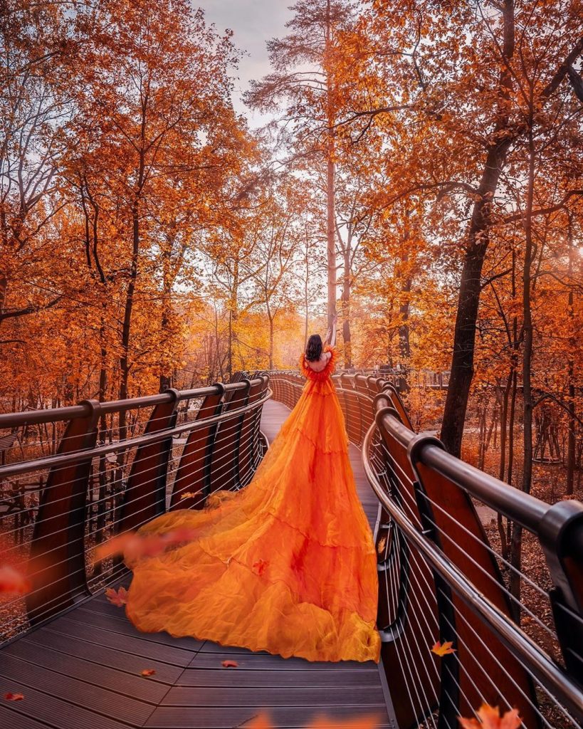 Photographer Shoots Dreamy Gowns Against Jaw-Dropping Scenery