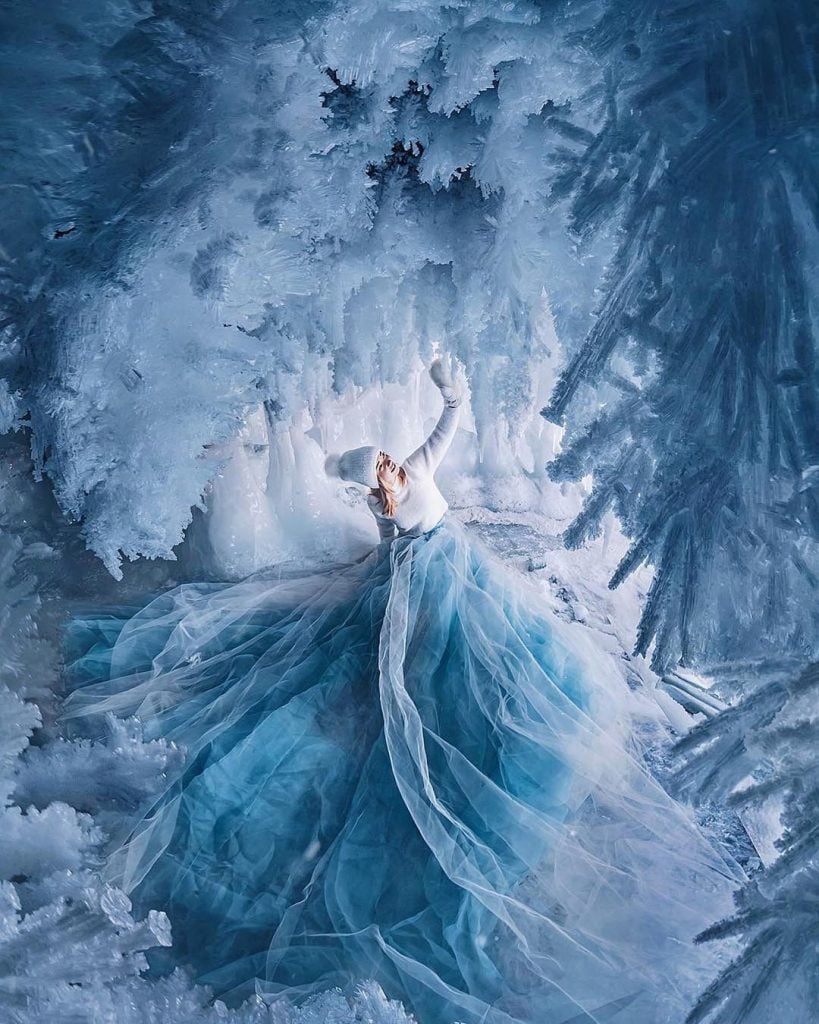 Photographer Shoots Dreamy Gowns Against Jaw-Dropping Scenery
