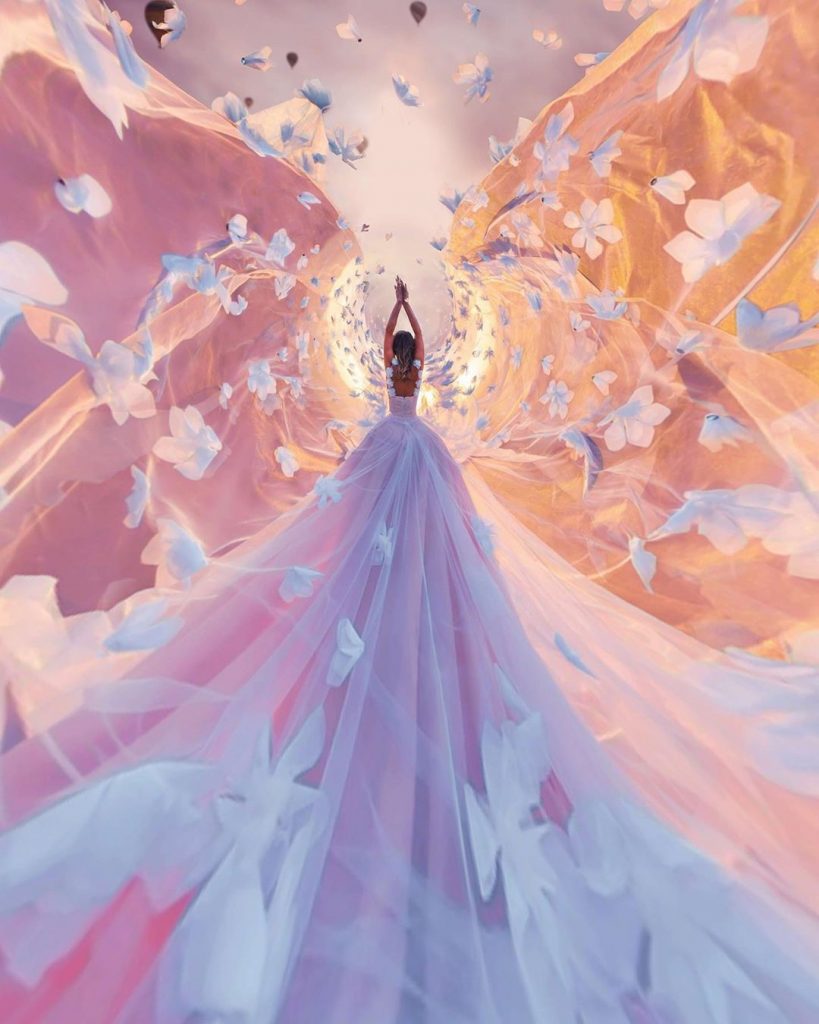 Photographer Shoots Dreamy Gowns Against Jaw-Dropping Scenery