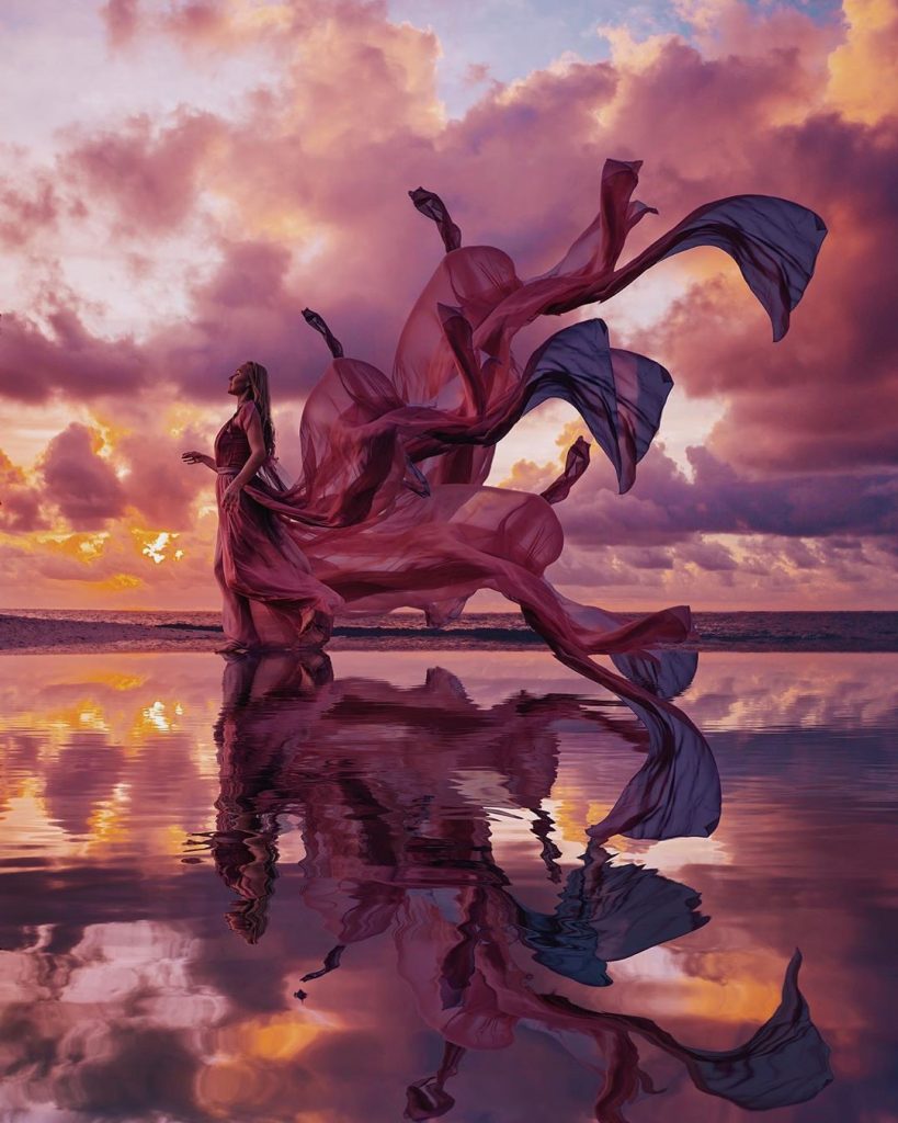 Photographer Shoots Dreamy Gowns Against Jaw-Dropping Scenery