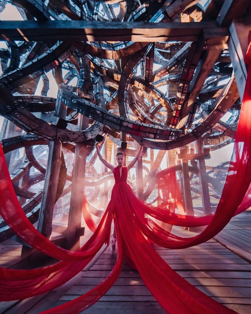 Photographer Shoots Dreamy Gowns Against Jaw-Dropping Scenery