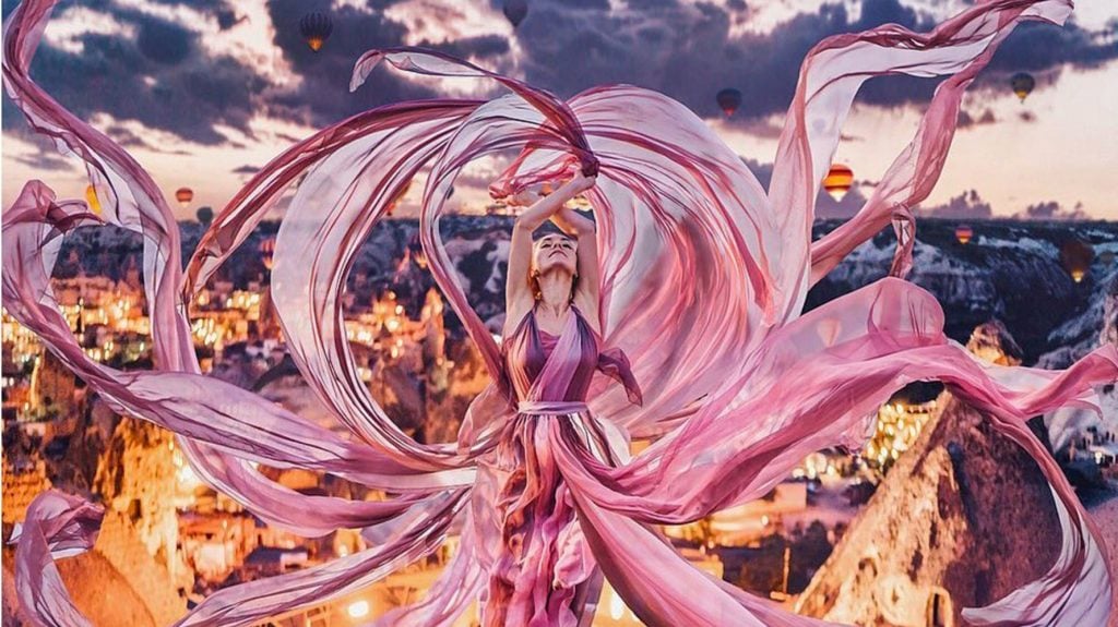 Photographer Shoots Dreamy Gowns Against Jaw-Dropping Scenery