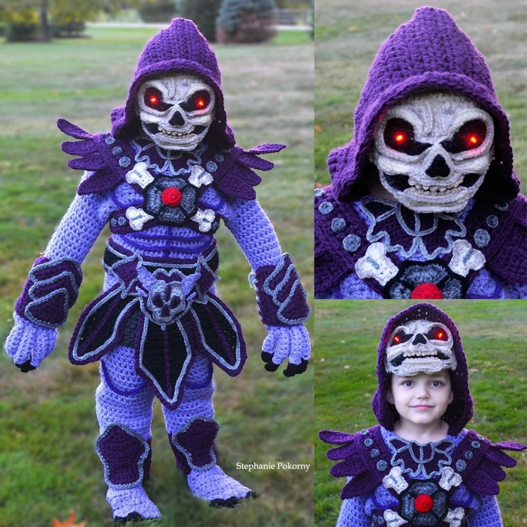 Mom Crochets Incredibly Elaborate Pop Culture Costumes