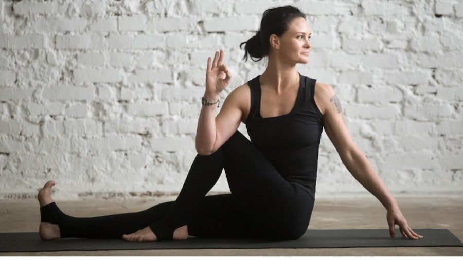 Seated Spinal Twist | 9 Stretches To Ease Lower Back Pain | Her Beauty