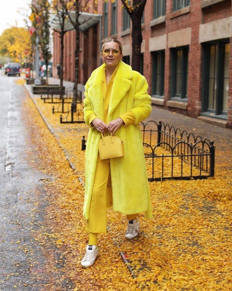 ≡ How To Wear A Bright One-Tone Look And Make It Work 》 Her Beauty