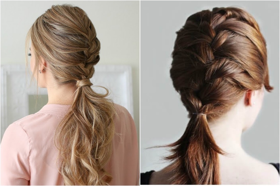 French Braid Ponytail | Everything You Need To Know About French Braids | Her Beauty