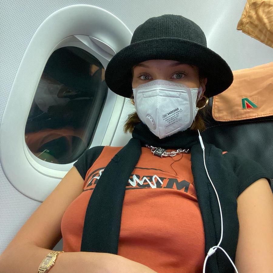 19 Photos of Celebs and Fashion Influencers Wearing Face Masks