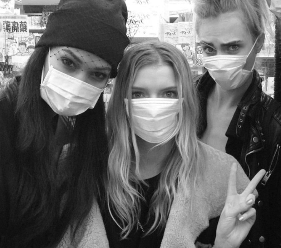 19 Photos of Celebs and Fashion Influencers Wearing Face Masks