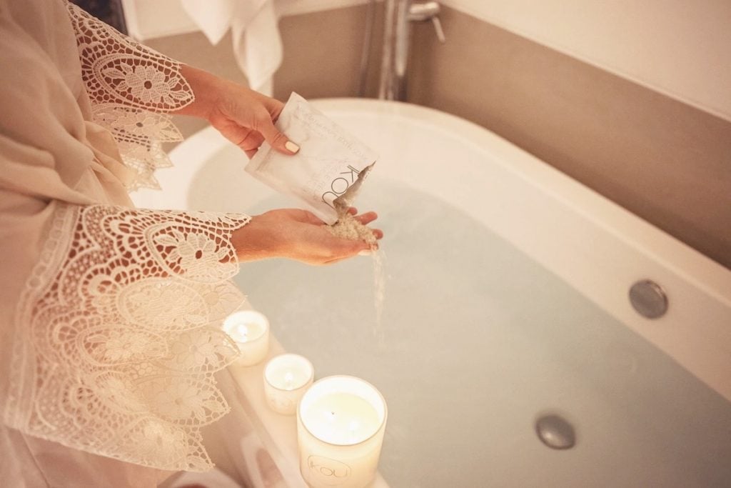 5. Take an aromatherapy bath | 9 Easy Ways to Incorporate Self-Care into Your Daily Routine | Her Beauty 5. Take an aromatherapy bath | 9 Easy Ways to Incorporate Self-Care into Your Daily Routine | Her Beauty
