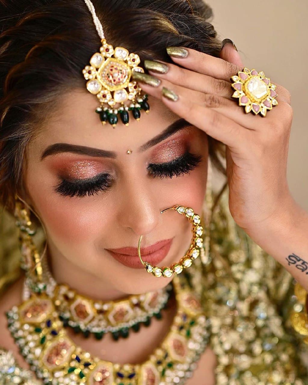β‘ Stunning Bridal Makeovers By A Makeup Artist From New Delhi γ Her Beauty