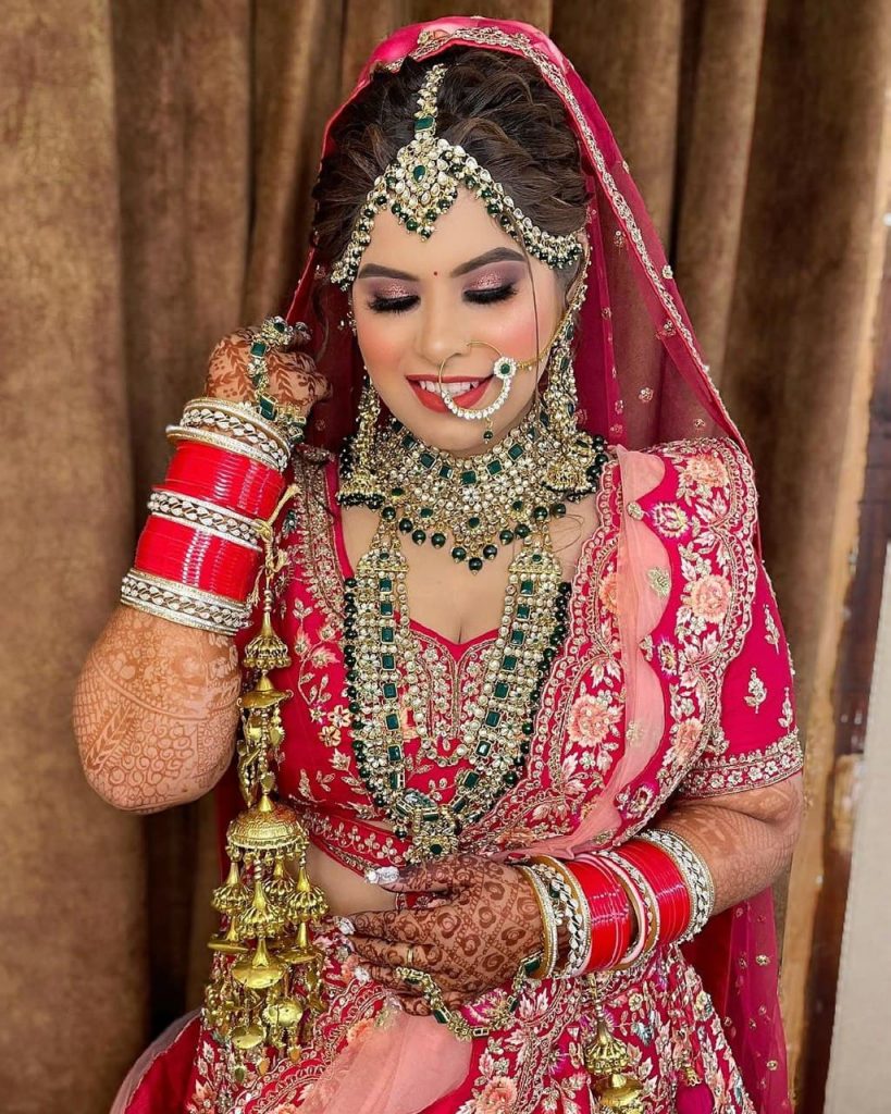 Stunning Bridal Makeovers By A Makeup Artist From New Delhi