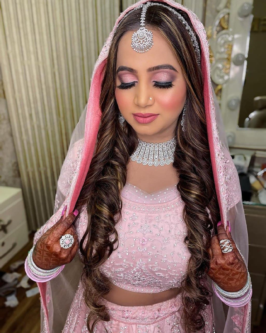 β‘ Stunning Bridal Makeovers By A Makeup Artist From New Delhi γ Her Beauty