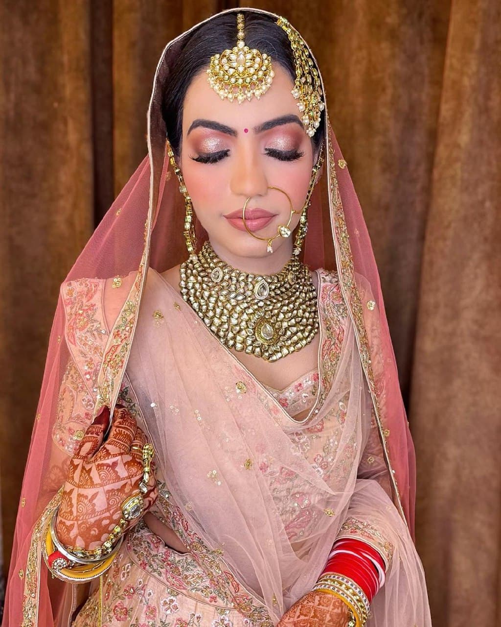 β‘ Stunning Bridal Makeovers By A Makeup Artist From New Delhi γ Her Beauty