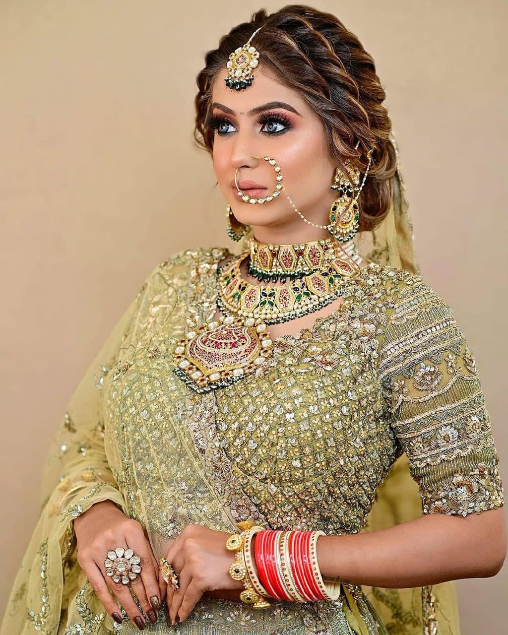 β‘ Stunning Bridal Makeovers By A Makeup Artist From New Delhi γ Her Beauty