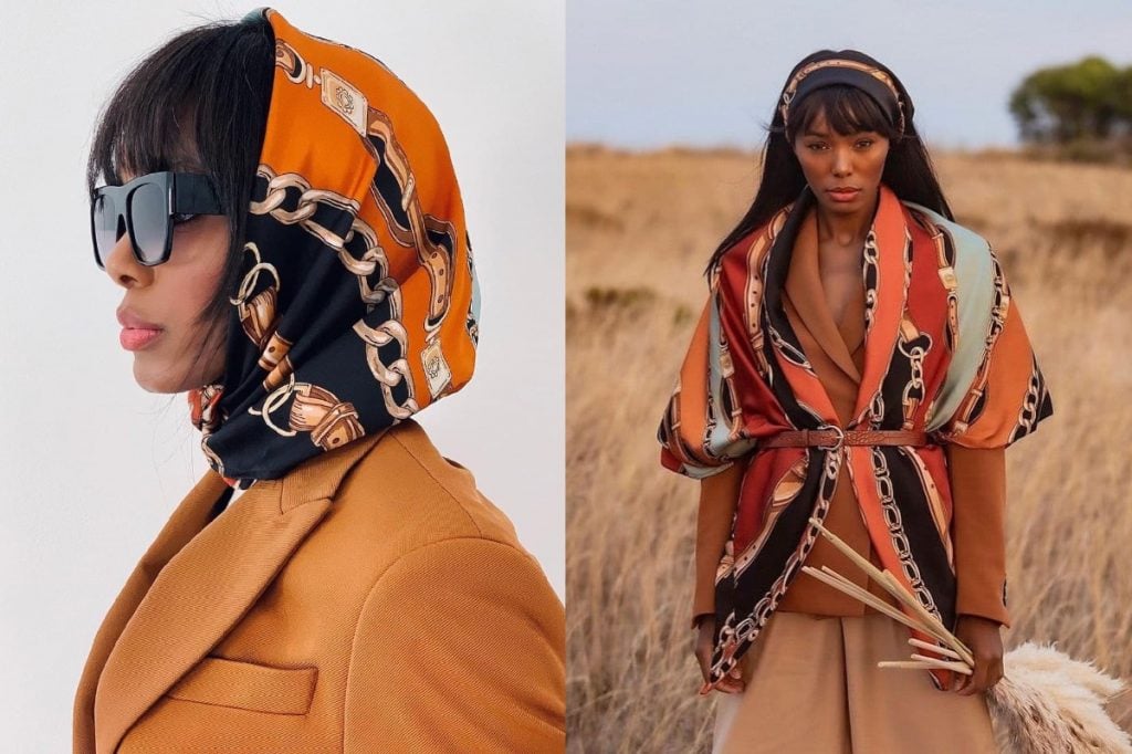 TikTok Star Claudya Moreira Can Turn a Scarf Into Just About Anything