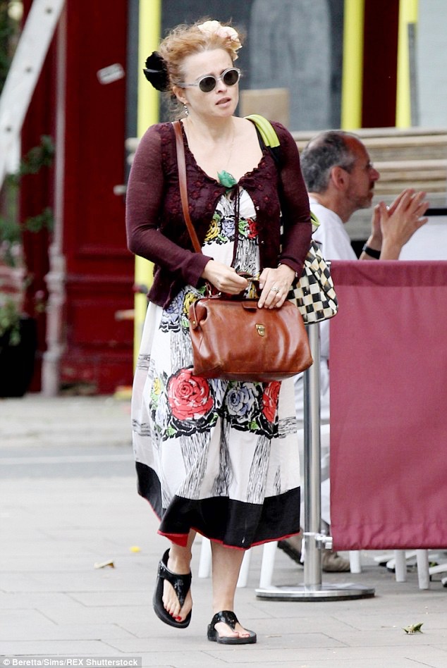 Helena Bonham Carter And Her Unique Street Style