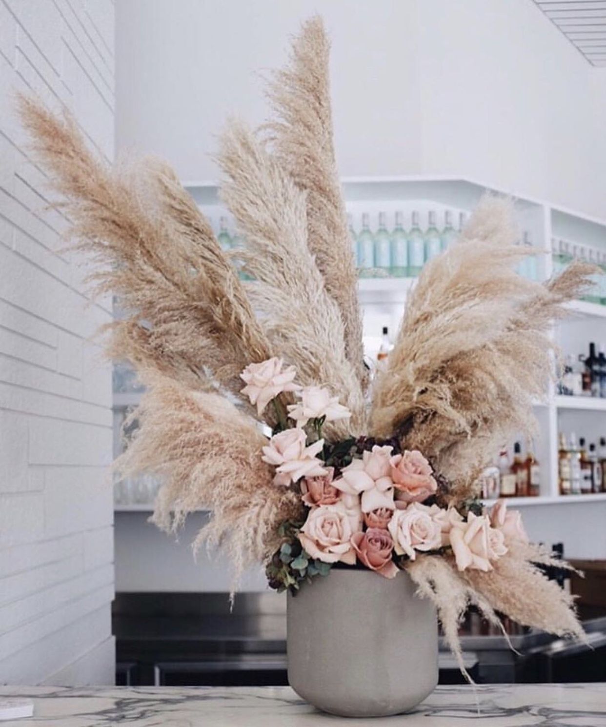 ≡ Erba delle Pampas, un elemento di arredo e una decorazione di super