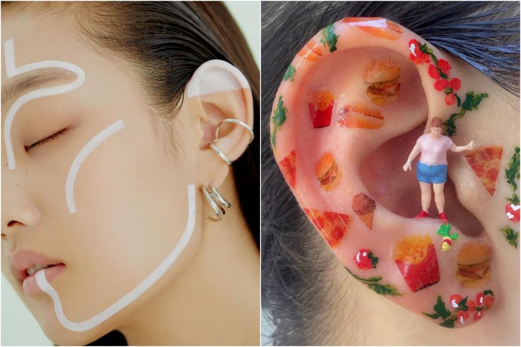 Why 2021 Could Be The Year Ear Makeup (Finally) Goes Mainstream
