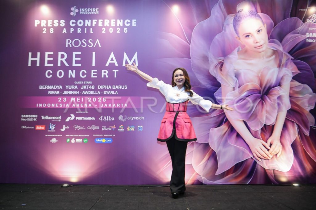 Beragam Fakta & Kejutan Manis Di Konser Here I Am Rossa