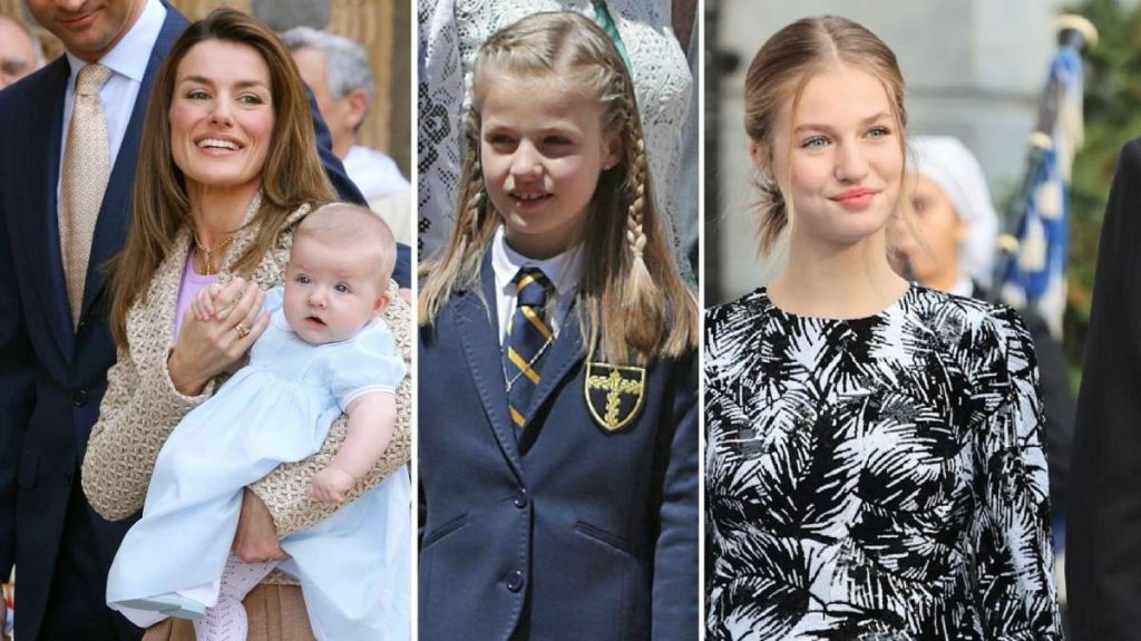 El antes y después de la familia real de España